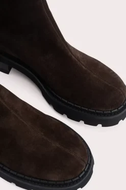 Alister Bear Suede Leather