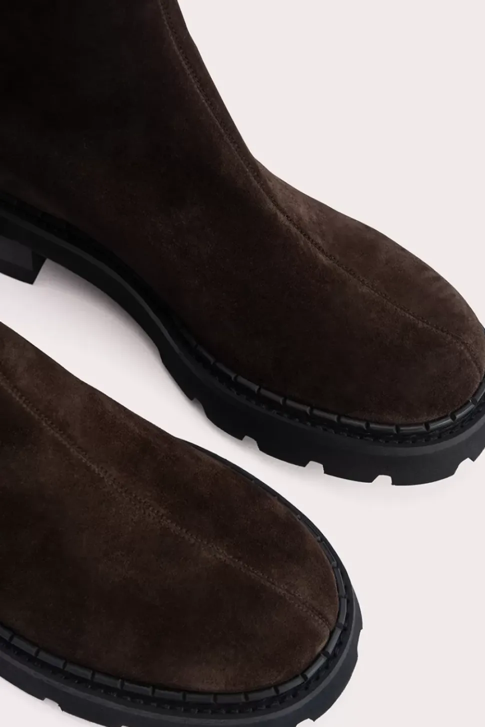 Alister Bear Suede Leather