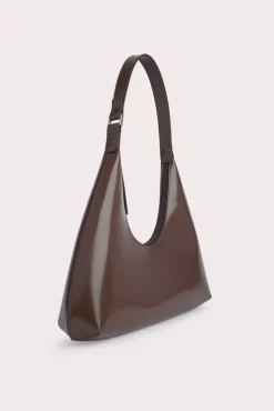 Amber Bear Semi Patent Leather