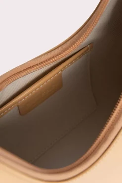 Amber Biscuit Semi Patent Leather