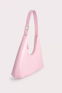 Amber Peony Semi Patent Leather
