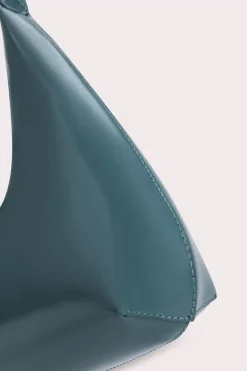 Amber Petrol Semi Patent Leather
