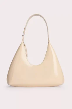 Amber Sable Semi Patent Leather