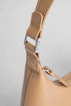 Baby Amber Cream Semi Patent Leather