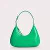 Baby Amber Super Green Semi Patent Leather