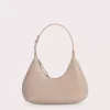 Baby Amber Taupe Semi Patent Leather