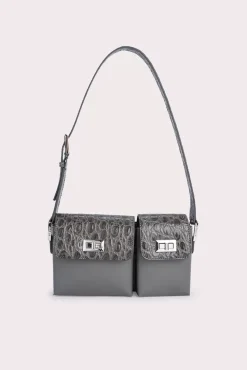 Baby Billy Cement Croco And Semi Patent Leather