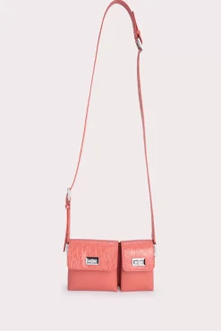 Baby Billy Salmon Croco And Semi Patent Leather