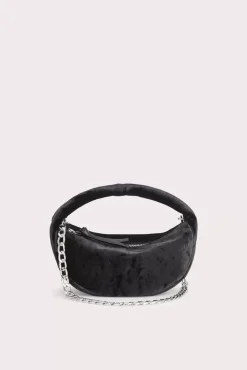 Baby Cush Black Crushed Velvet