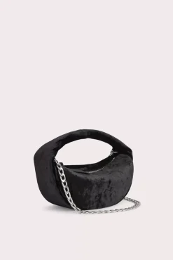 Baby Cush Black Crushed Velvet