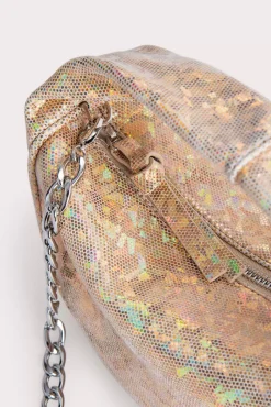 Baby Cush Disco Ball Hologram Leather