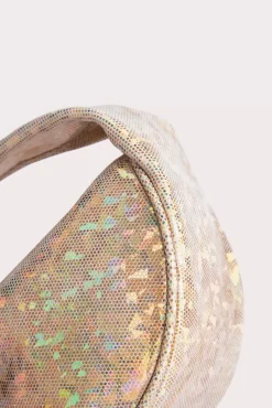 Baby Cush Disco Ball Hologram Leather