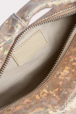Baby Cush Disco Ball Hologram Leather
