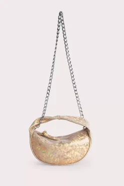 Baby Cush Disco Ball Hologram Leather