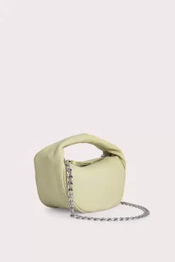 Baby Cush Olive Flat Grain Leather
