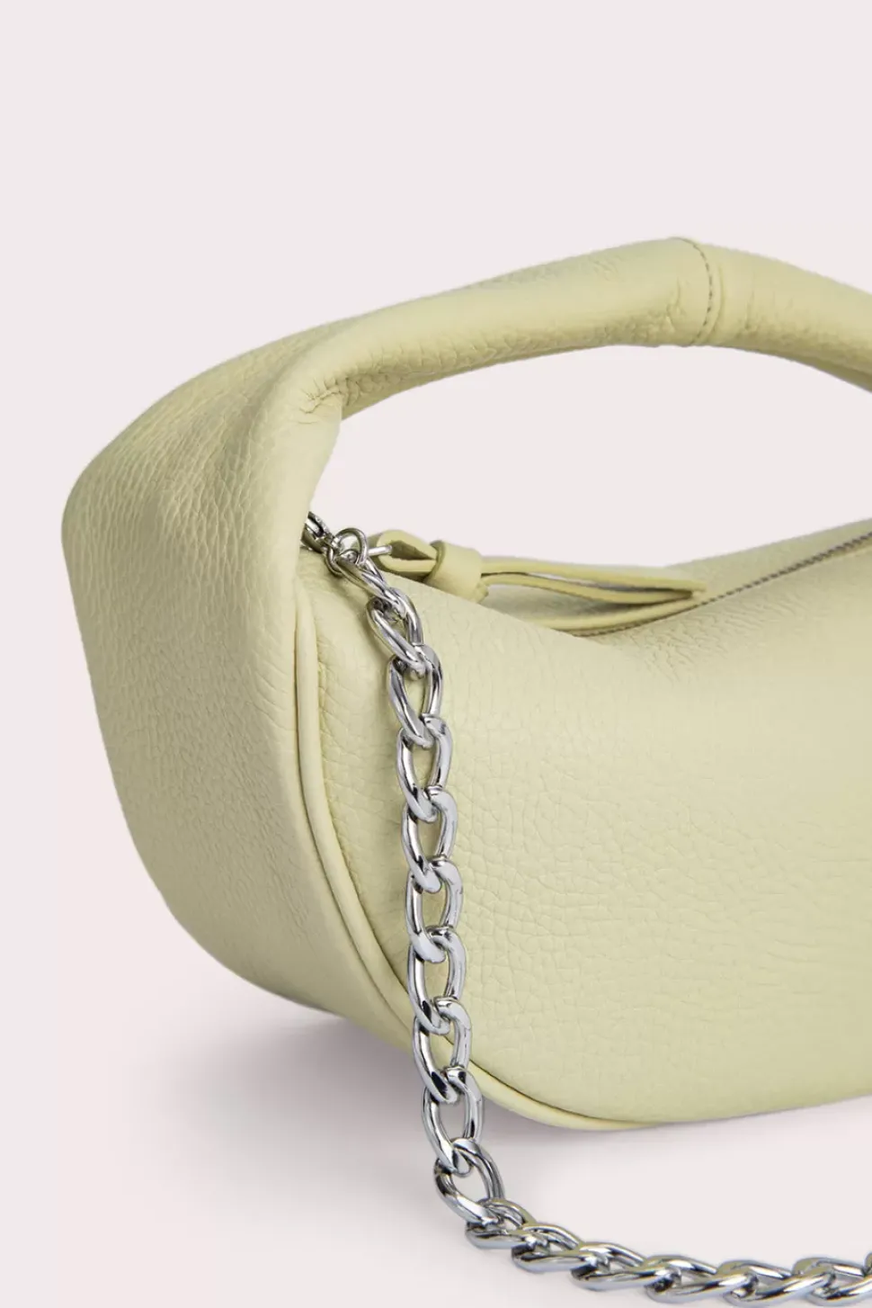 Baby Cush Olive Flat Grain Leather