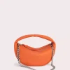 Baby Cush Papaya Flat Grain Leather