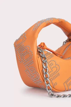 Baby Cush Tangerine Stud Leather