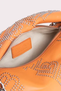 Baby Cush Tangerine Stud Leather