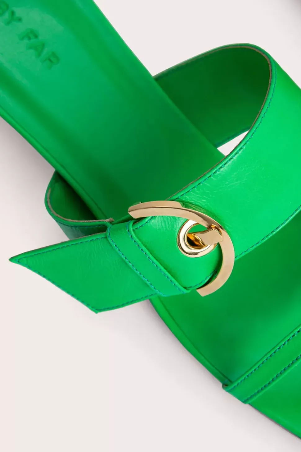 Bettina Super Green Gloss Leather