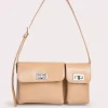 Billy Cream Semi Patent Leather