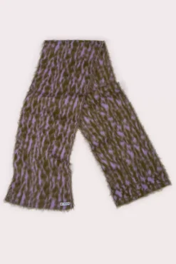 Clifford Scarf Lilac Pear Alpaca