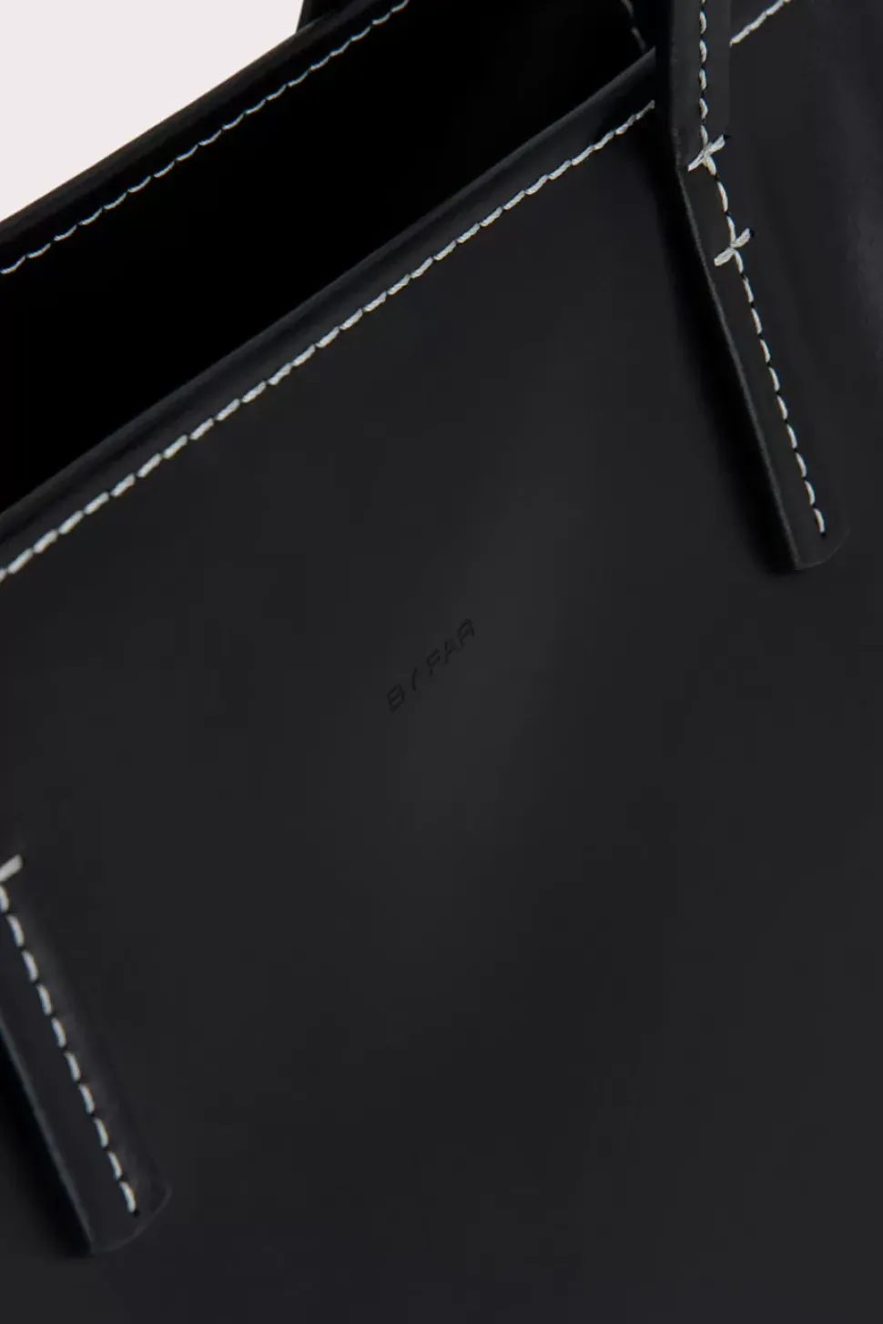 Club Tote Black Box Calf Leather