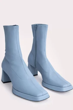 14Cm Boot - Dusty Blue