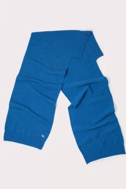 Collar Scarf Deep Blue Wool