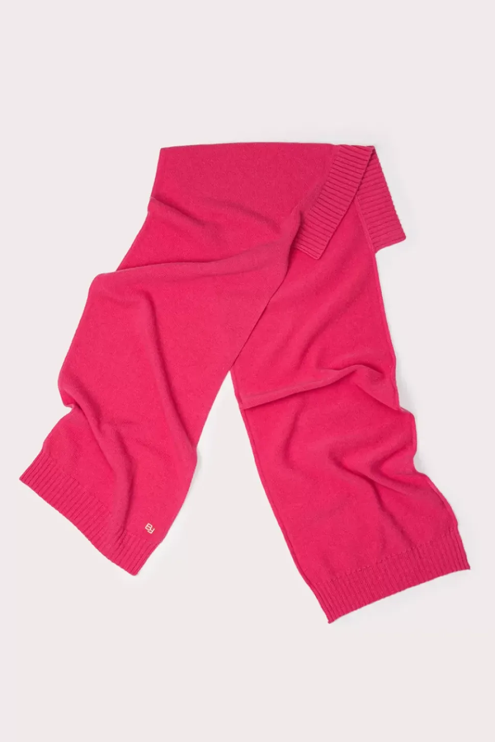 Collar Scarf Rose Wool