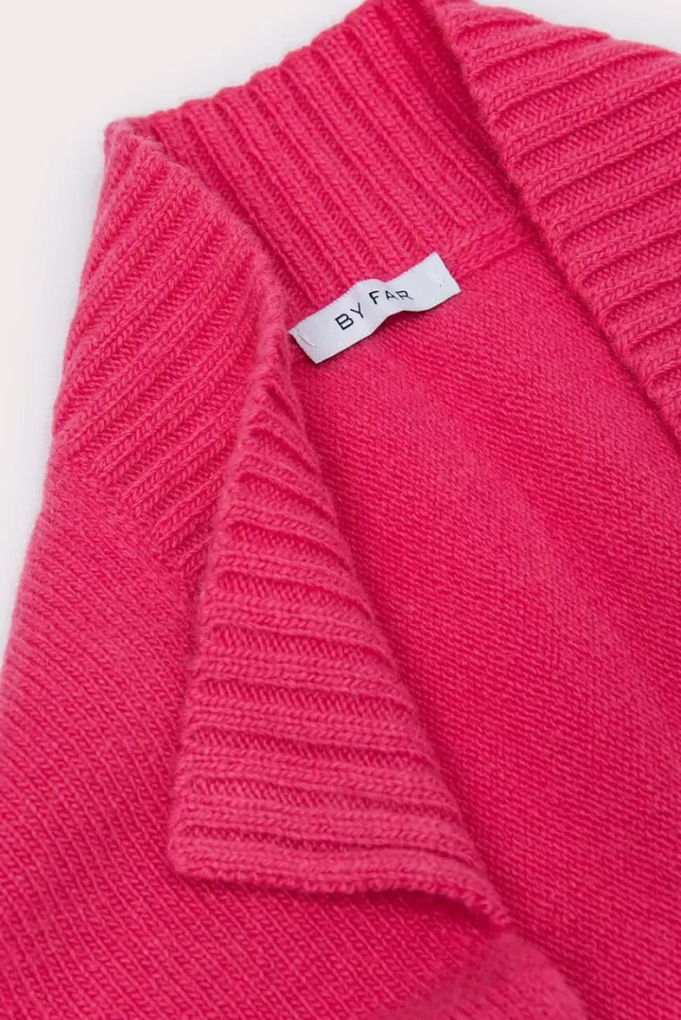 Collar Scarf Rose Wool