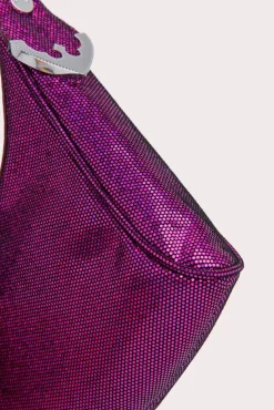 Cosmo Fuchsia Disco Dot Leather