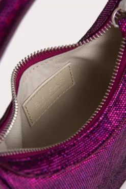 Cosmo Fuchsia Disco Dot Leather