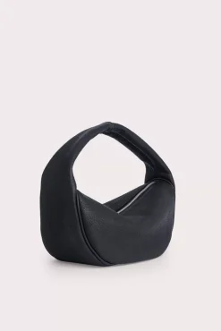 Cush Black Flat Grain Leather