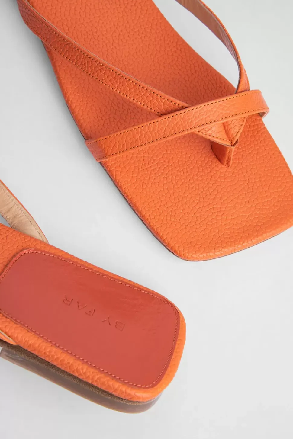 Deni Orange Leather