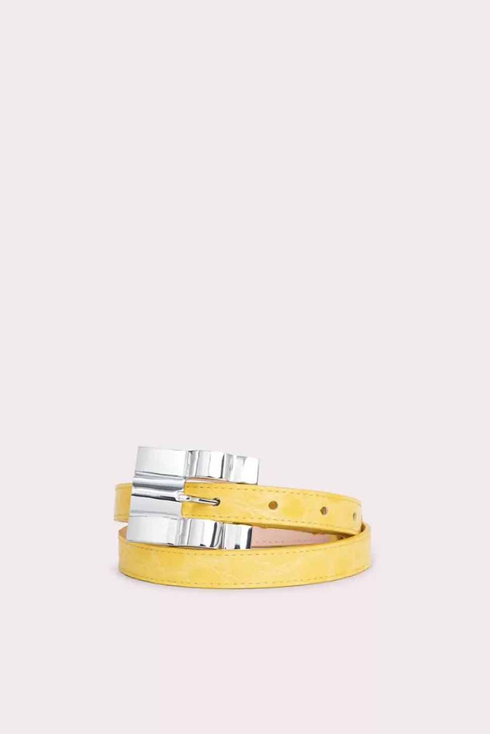 Domino Duckling Circular Croco Leather