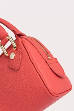 Dora Coral Flat Grain Leather