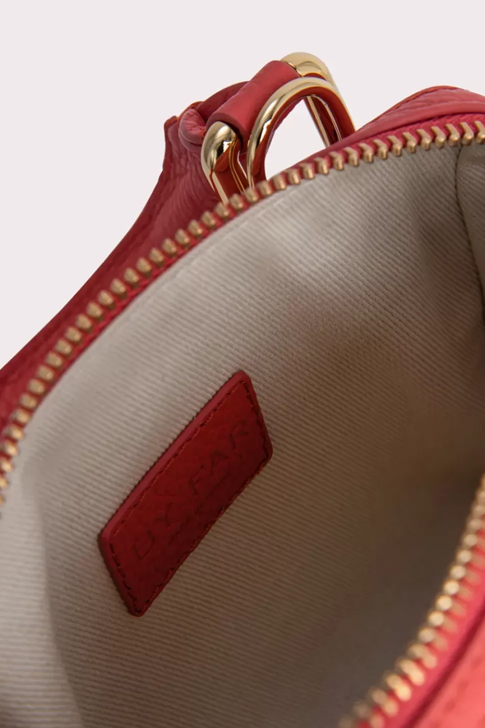 Dora Coral Flat Grain Leather