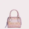 Dora Disco Violet Hologram Leather