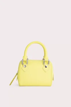 Dora Sulphur Flat Grain Leather
