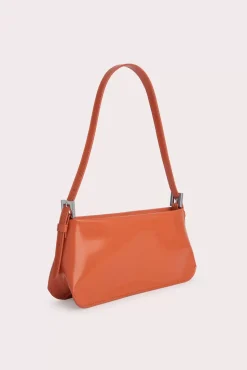 Dulce Burnt Orange Semi Patent Leather
