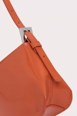Dulce Burnt Orange Semi Patent Leather