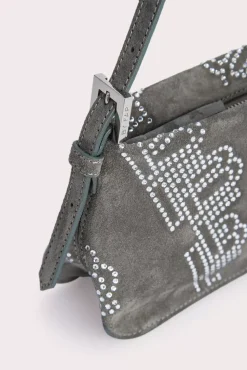 Dulce Cement Suede And Crystals