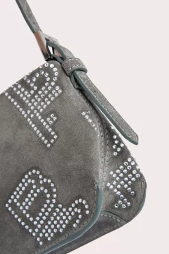 Dulce Cement Suede And Crystals