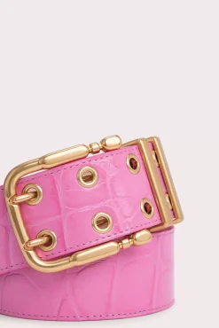Duo Lipstick Maxi Croco Embossed Leather