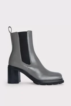 Elijah Cement Nappa Leather