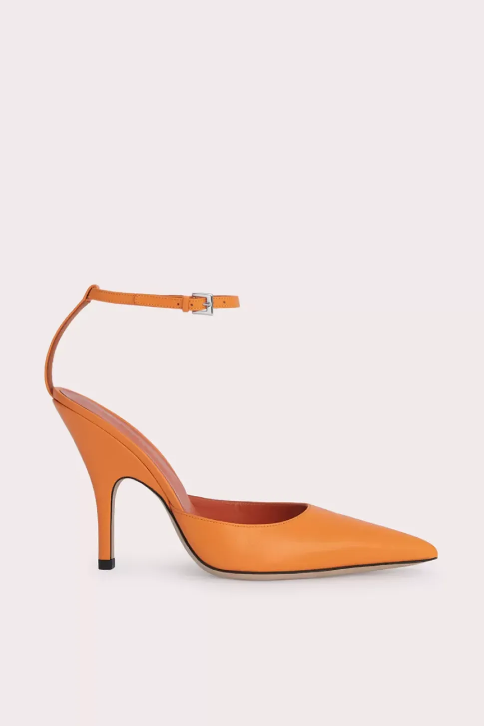 Eliza Orange Nappa Leather