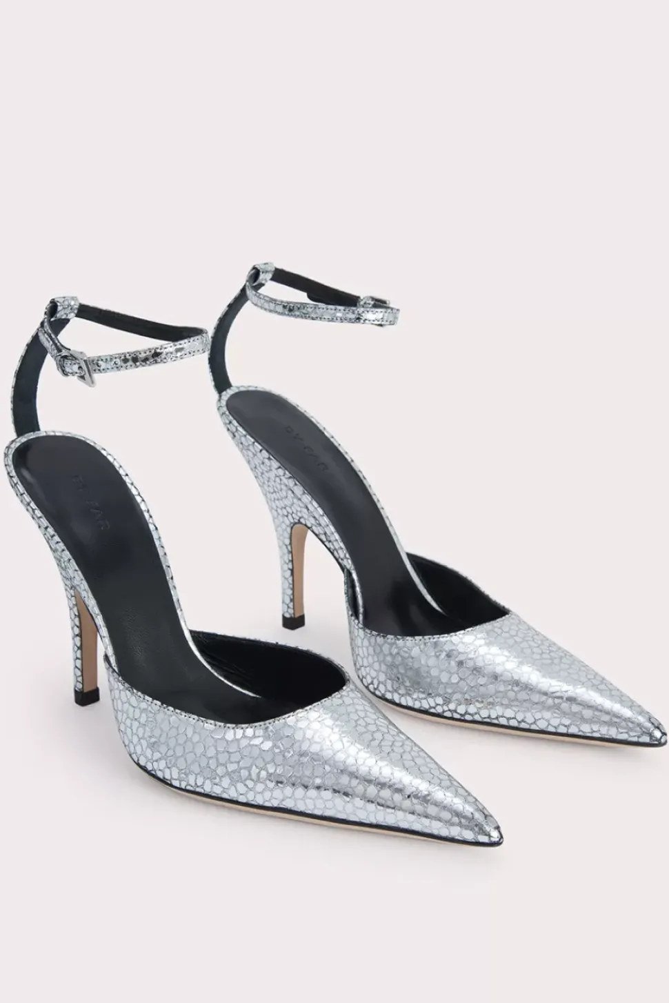 Eliza Silver Flagstone Leather