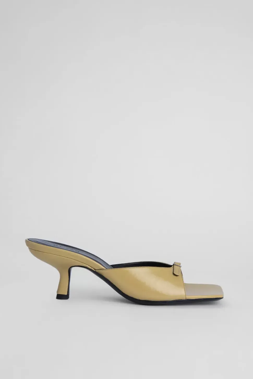 Erin Yellow Creased Leather