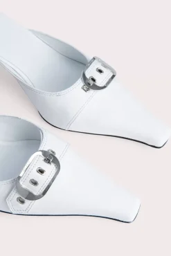 Evelyn White Nappa Leather